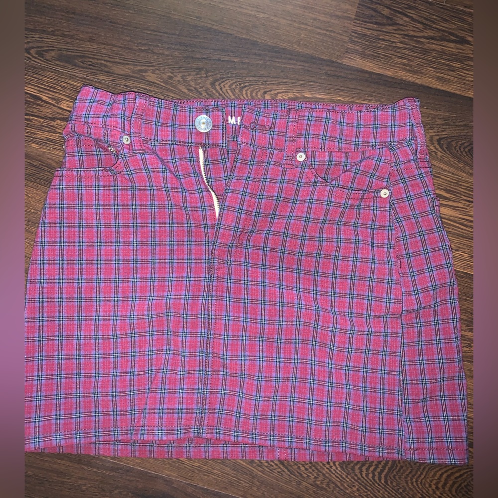 Checkered American Eagle Mini Skirt size 2